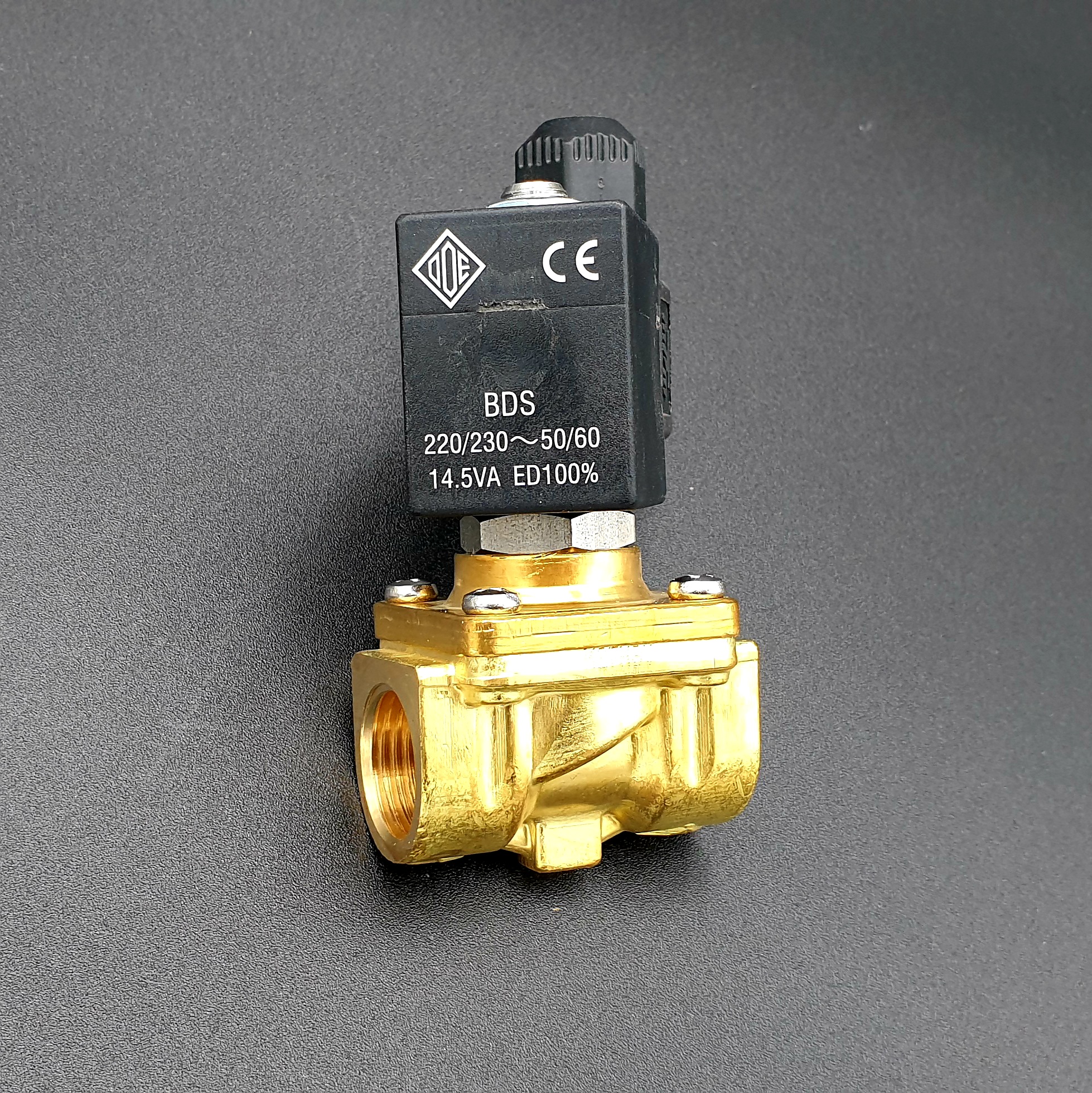 Hogedruk magneetventiel 20 bars G1/2